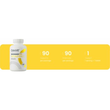 C-Vitamiin 1000 (90tab/90serv) OstroVit EU