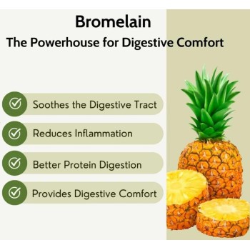 Bromelaiin / Ananassi ekstrakt (60kaps/60serv) MEDICA HERBS EU