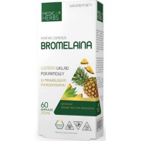 Bromelaiin / Ananassi ekstrakt (60kaps/60serv) MEDICA HERBS EU