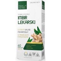 ingver / Ginger (60kaps/60serv) MEDICA HERBS EU