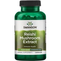 Reishi seen / Reishi Mushroom  600mg (60kaps/60serv)  Swanson USA