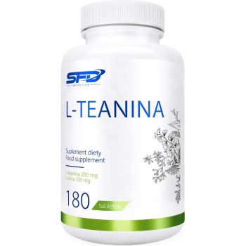 L-Teaniin / L-Theanine 200mg & Inuliin 100mg  (180tab/180serv) SFD EU