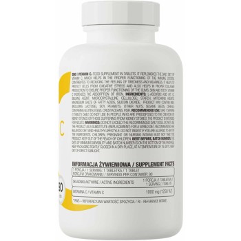 C-Vitamiin 1000 (90tab/90serv) OstroVit EU