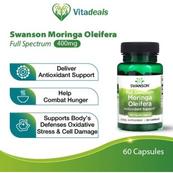 Moringa Oleifera  (60kaps/60serv) Swanson EU